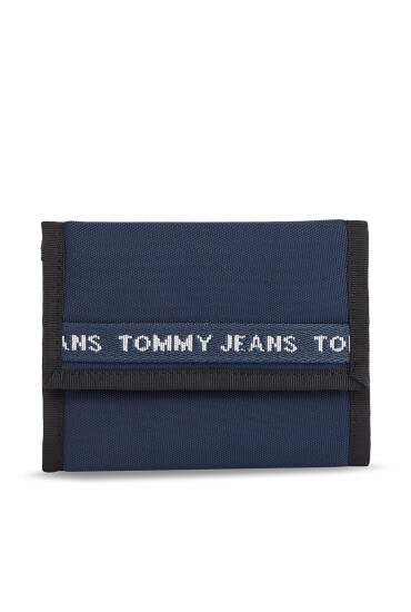 Tommy Jeans Мъжки портфейл Tjm Essential Nylon Trifold AM0AM11720 Тъмносин - Mera.bg