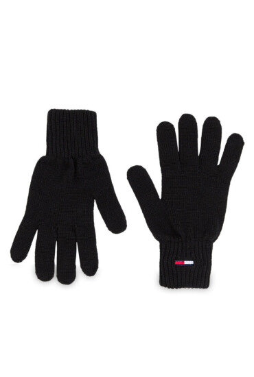 Tommy Jeans Мъжки ръкавици Tjm Flag Gloves AM0AM11734 Черен - Mera.bg