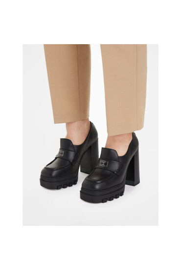 Tommy Jeans Обувки Tjw Loafer Pump EN0EN02257 Черен - Mera.bg