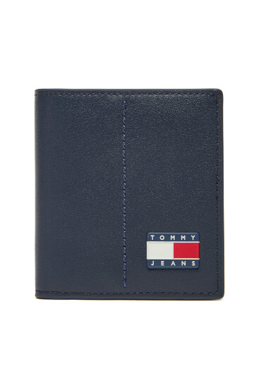 Tommy Jeans Портфейл Tjm Heritage Leather Cc & Coin AM0AM13408 Тъмносин - Mera.bg