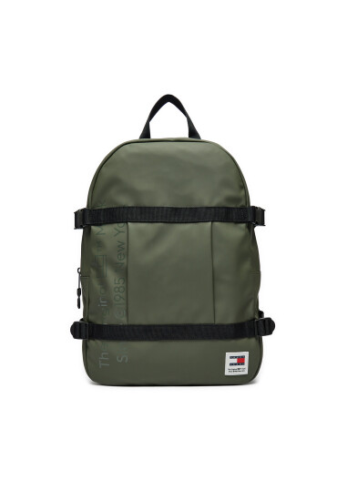 Tommy Jeans Раница Tjm Daily + Dome Backpack AM0AM12406 Каки - Mera.bg