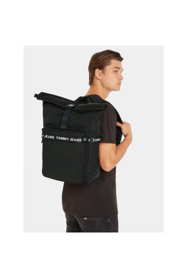 Tommy Jeans Раница Tjm Essential Rolltop Bp AM0AM11176 Черен - Mera.bg