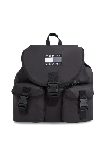 Tommy Jeans Раница Tjm Heritage Flap Backpack AM0AM11656 Черен - Mera.bg