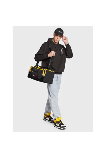 Tommy Jeans Пътна чанта Tjm Heritage Mix Duffle AM0AM10702 Черен - Mera.bg