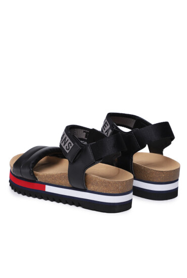 Tommy Jeans Сандали Flag Outsole Sandal EN0EN02122 Black 0GJ - Mera.bg