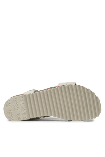 Tommy Jeans Сандали Flag Outsole Sandal EN0EN02122 Бежов - Mera.bg