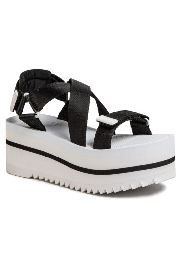 Tommy Jeans Сандали Pop Color Flatform Sandal EN0EN00847 Black BDS - Mera.bg