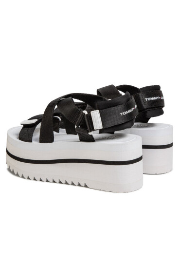 Tommy Jeans Сандали Pop Color Flatform Sandal EN0EN00847 Black BDS - Mera.bg