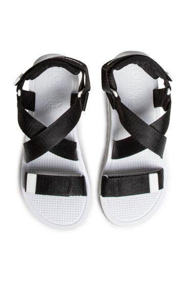 Tommy Jeans Сандали Pop Color Flatform Sandal EN0EN00847 Black BDS - Mera.bg