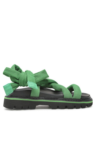 Tommy Jeans Сандали Sandal EN0EN02073 Зелен - Mera.bg