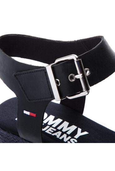 Tommy Jeans Сандали Sporty Denim Flatform Sandal EN0EN00221 Midnight 403 - Mera.bg