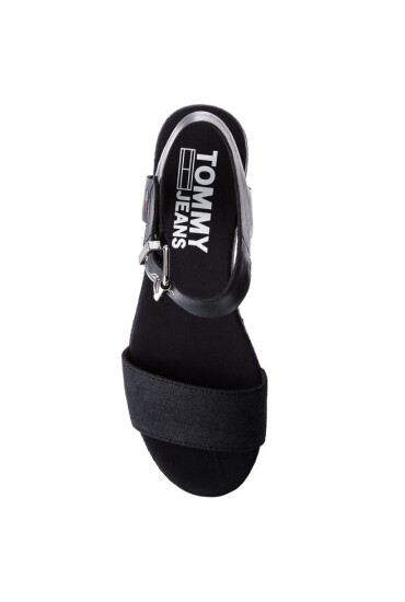 Tommy Jeans Сандали Sporty Denim Flatform Sandal EN0EN00221 Midnight 403 - Mera.bg