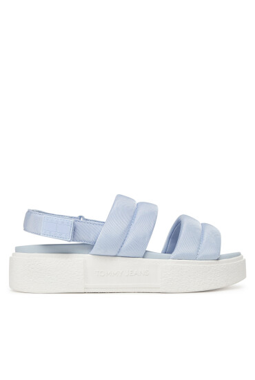 Tommy Jeans Сандали Tjw Flatform Sandal EN0EN02802 Светлосиньо - Mera.bg