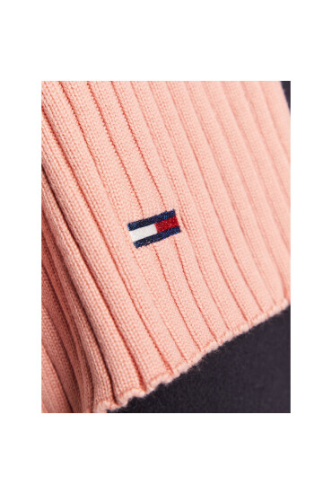 Tommy Jeans Зимен шал Flag Scarf AW0AW13667 Розов - Mera.bg