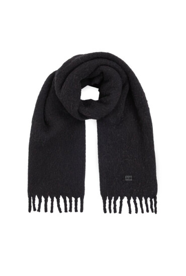 Tommy Jeans Зимен шал Tjw Cosy Knit Scarf AW0AW15904 Черен - Mera.bg