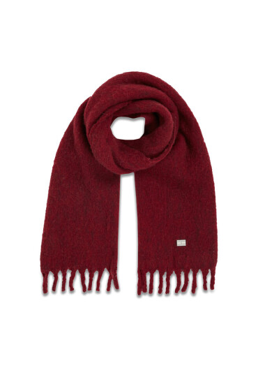 Tommy Jeans Зимен шал Tjw Cosy Knit Scarf AW0AW15904 Deep Rouge VLP - Mera.bg