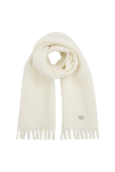 Tommy Jeans Зимен шал Tjw Cosy Knit Scarf AW0AW15904 Екрю - Mera.bg