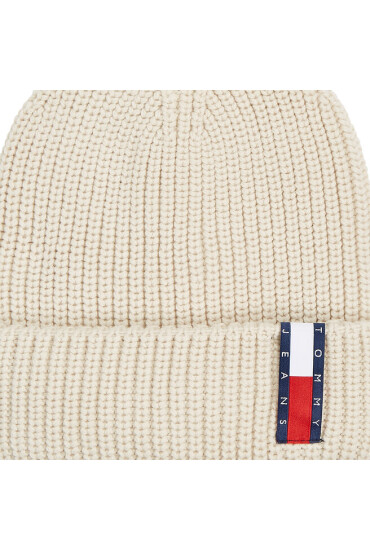 Tommy Jeans Шапка Im Tju Unisex Beanie AU0AU01808 Бежов - Mera.bg