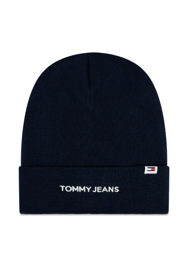 Tommy Jeans Шапка Linear Logo AW0AW15843 Тъмносин - Mera.bg