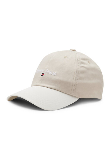 Tommy Jeans Шапка с козирка Sport AW0AW14078 Beige ACE - Mera.bg