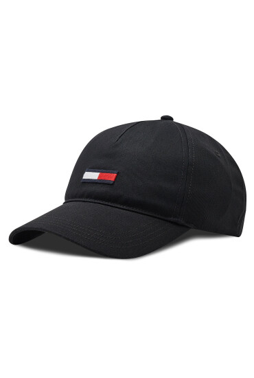 Tommy Jeans Шапка с козирка Flag AW0AW12626 Тъмносин - Mera.bg
