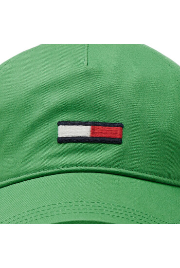 Tommy Jeans Шапка с козирка Flag AW0AW14594 Зелен - Mera.bg