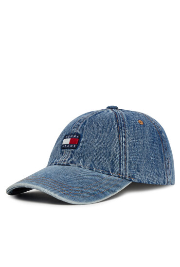 Tommy Jeans Шапка с козирка Heritage AM0AM13424 Син - Mera.bg