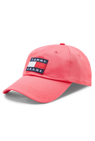 Tommy Jeans Шапка с козирка Heritage AW0AW14601 Розов - Mera.bg