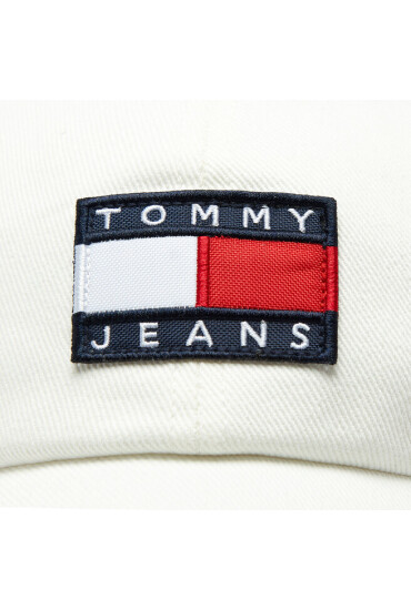 Tommy Jeans Шапка с козирка Heritage AW0AW14992 Бял - Mera.bg