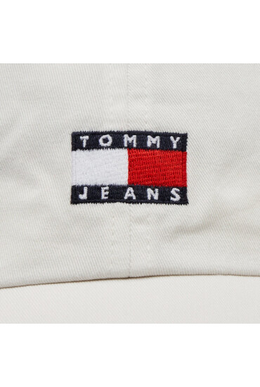 Tommy Jeans Шапка с козирка Heritage AW0AW15848 Бял - Mera.bg
