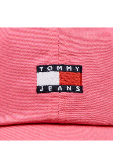 Tommy Jeans Шапка с козирка Heritage AW0AW15848 Розов - Mera.bg