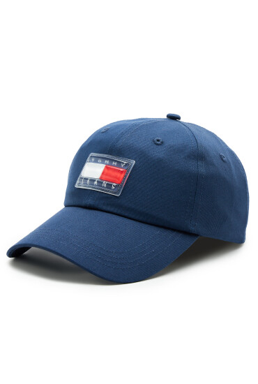 Tommy Jeans Шапка с козирка Sport Elevated AW0AW14990 Тъмносин - Mera.bg