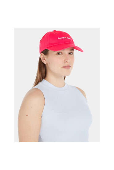 Tommy Jeans Шапка с козирка Tjw Sport Cap AW0AW15472 Розов - Mera.bg