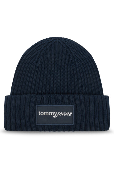 Tommy Jeans Шапка Script AW0AW17909 Тъмносин - Mera.bg