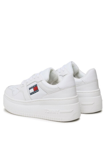 Tommy Jeans Сникърси Basket Vmn Plat EN0EN02025 White 0K4 - Mera.bg