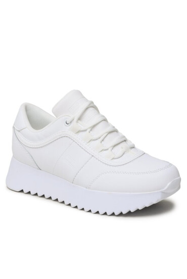 Tommy Jeans Сникърси High Cleated Sneaker EN0EN02125 White 0K4 - Mera.bg
