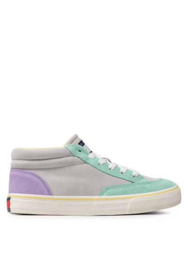 Tommy Jeans Сникърси Wmn Skate Mid Varsity Vulc EN0EN01628 Light Cast PSU - Mera.bg