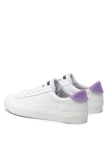 Tommy Jeans Сникърси Leather Low Cut Vulc EN0EN01627 Violet Viola VLK - Mera.bg