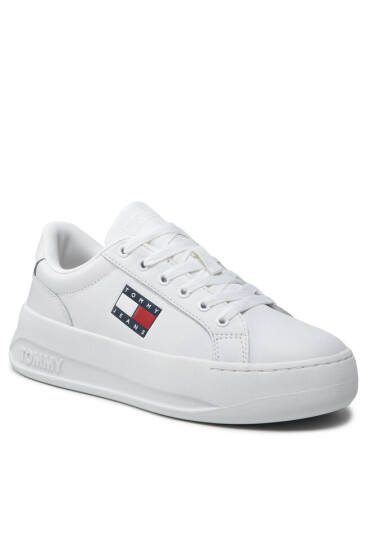 Tommy Jeans Сникърси City Flatform EN0EN01786 White YBR - Mera.bg