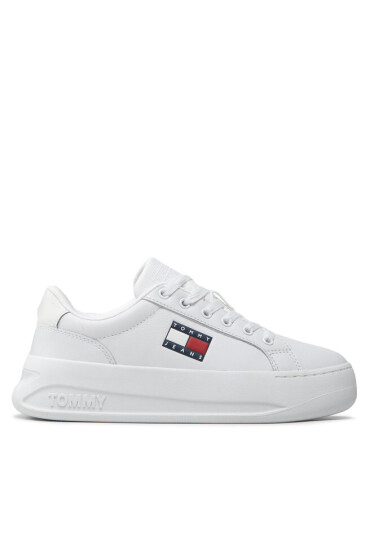 Tommy Jeans Сникърси City Flatform EN0EN01786 White YBR - Mera.bg