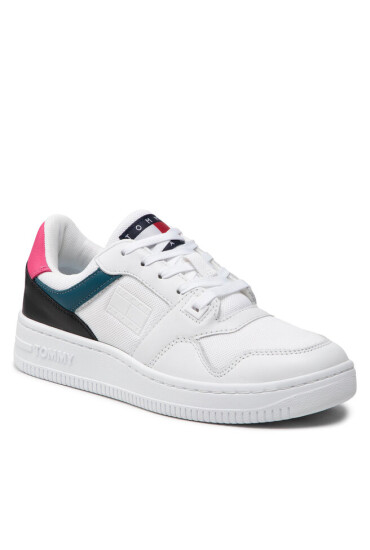 Tommy Jeans Сникърси Mix Basket Wmn EN0EN01878 Petrol CWJ - Mera.bg