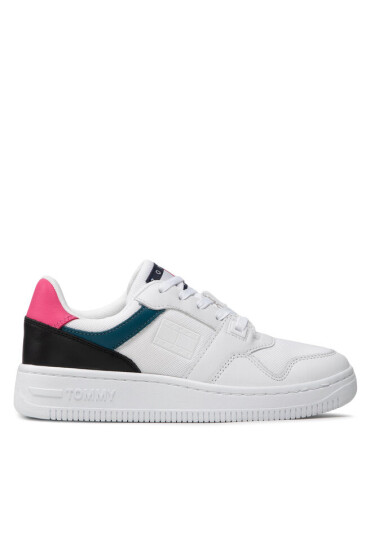 Tommy Jeans Сникърси Mix Basket Wmn EN0EN01878 Petrol CWJ - Mera.bg