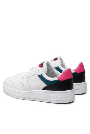 Tommy Jeans Сникърси Mix Basket Wmn EN0EN01878 Petrol CWJ - Mera.bg