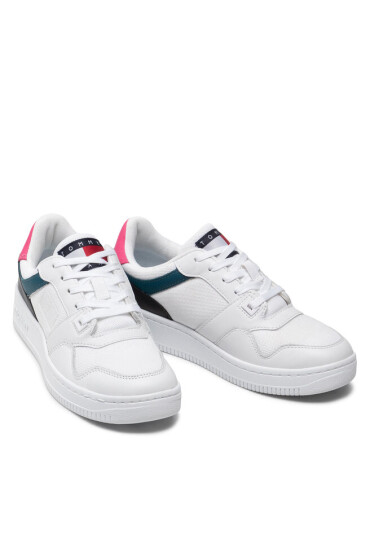 Tommy Jeans Сникърси Mix Basket Wmn EN0EN01878 Petrol CWJ - Mera.bg