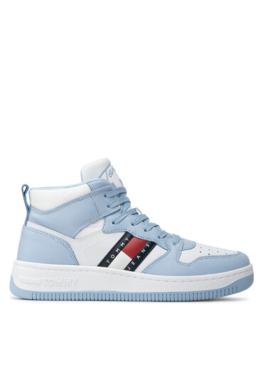 Tommy Jeans Сникърси Mid Pop Basket Wmn EN0EN01851 Chambray Sky C1Q - Mera.bg