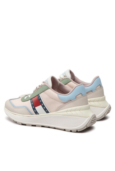 Tommy Jeans Сникърси Fashion Retro Run EN0EN01876 Stony Beige ACE - Mera.bg