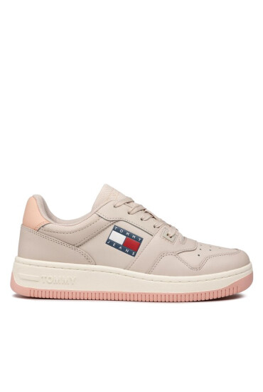 Tommy Jeans Сникърси Retro Basket Wmn EN0EN01723 Stony Beige ACE - Mera.bg