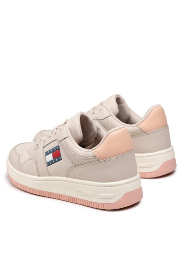 Tommy Jeans Сникърси Retro Basket Wmn EN0EN01723 Stony Beige ACE - Mera.bg