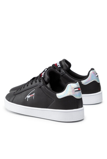 Tommy Jeans Сникърси Iridecent Detail Cupsole EN0EN01610 Black BDS - Mera.bg