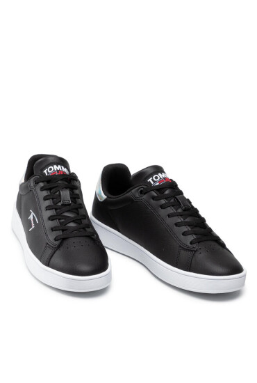 Tommy Jeans Сникърси Iridecent Detail Cupsole EN0EN01610 Black BDS - Mera.bg
